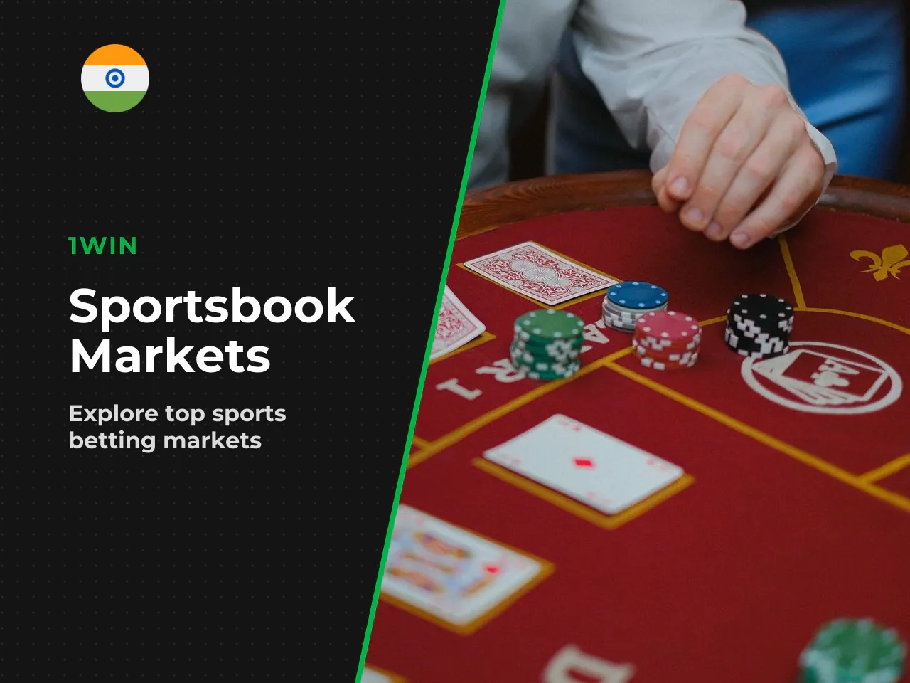 Available Sports and Key Markets. The sportsbook covers more than 30 disciplines with over 500 live events daily. For Indian users, the most relevant markets include: