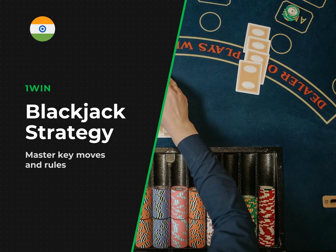 Core decisions: hit, stand and double down. Taking another card is a "hit," while a "stand" locks your current total. A "double down" increases your initial bet by 100 % in exchange for receiving excl