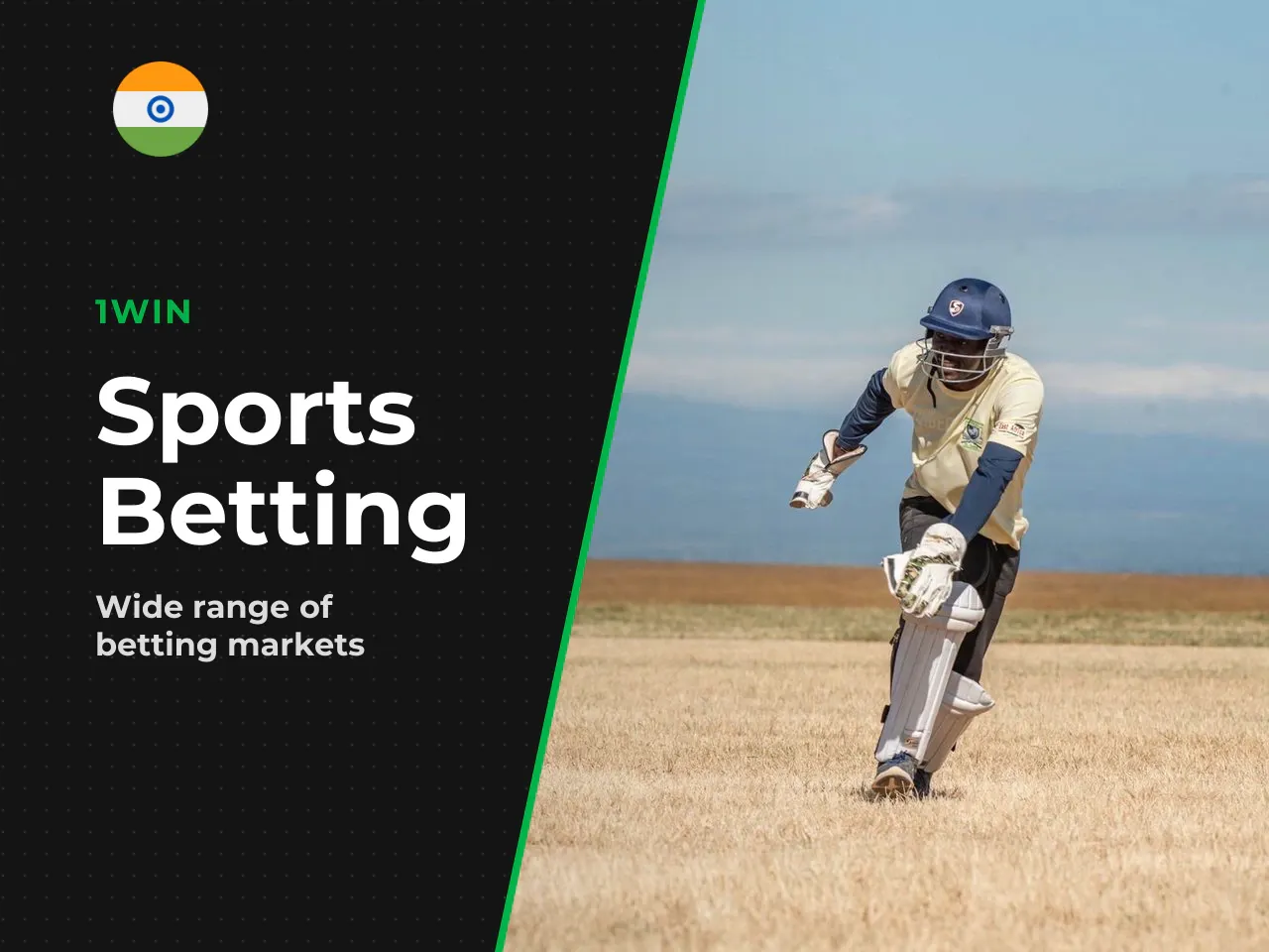Sportsbook and Betting Options. The sportsbook section opens up after login with a wide range of sports betting markets: - **Cricket** remains the most popular category for Indian users. IPL, ICC tour