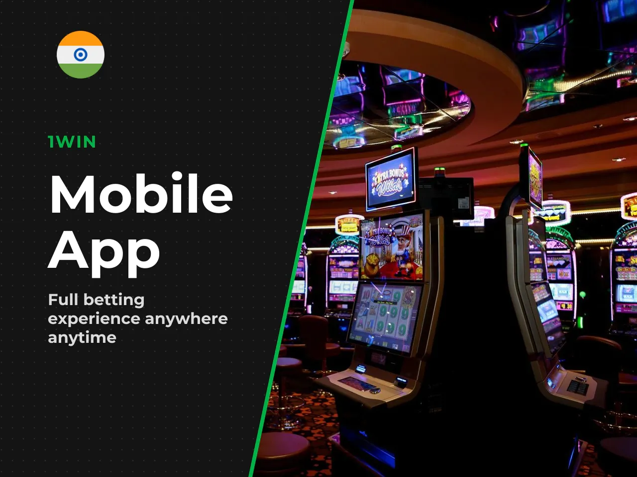 What Users Get in the 1win Mobile App. The 1win mobile app mirrors the desktop site's functionality. In practical terms, here is what you get: - **Sports betting** across 50+ disciplines, including cr