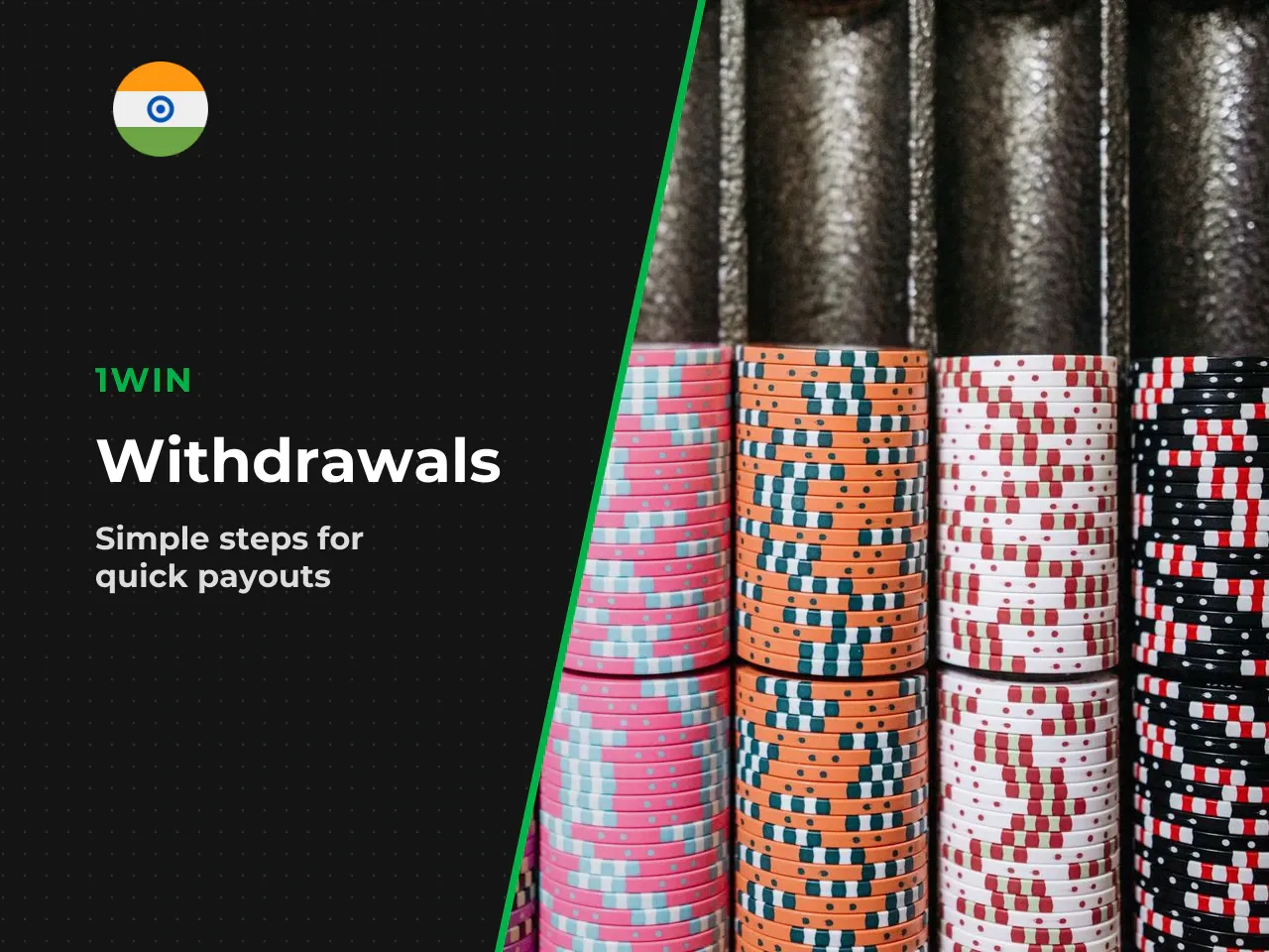 How Withdrawals and Limits Usually Work. 1. Navigate to the **Withdraw** section. 2. Select a withdrawal method. 3. Enter the amount (minimum 1,000 INR for most methods). 4. Submit the request. Comple