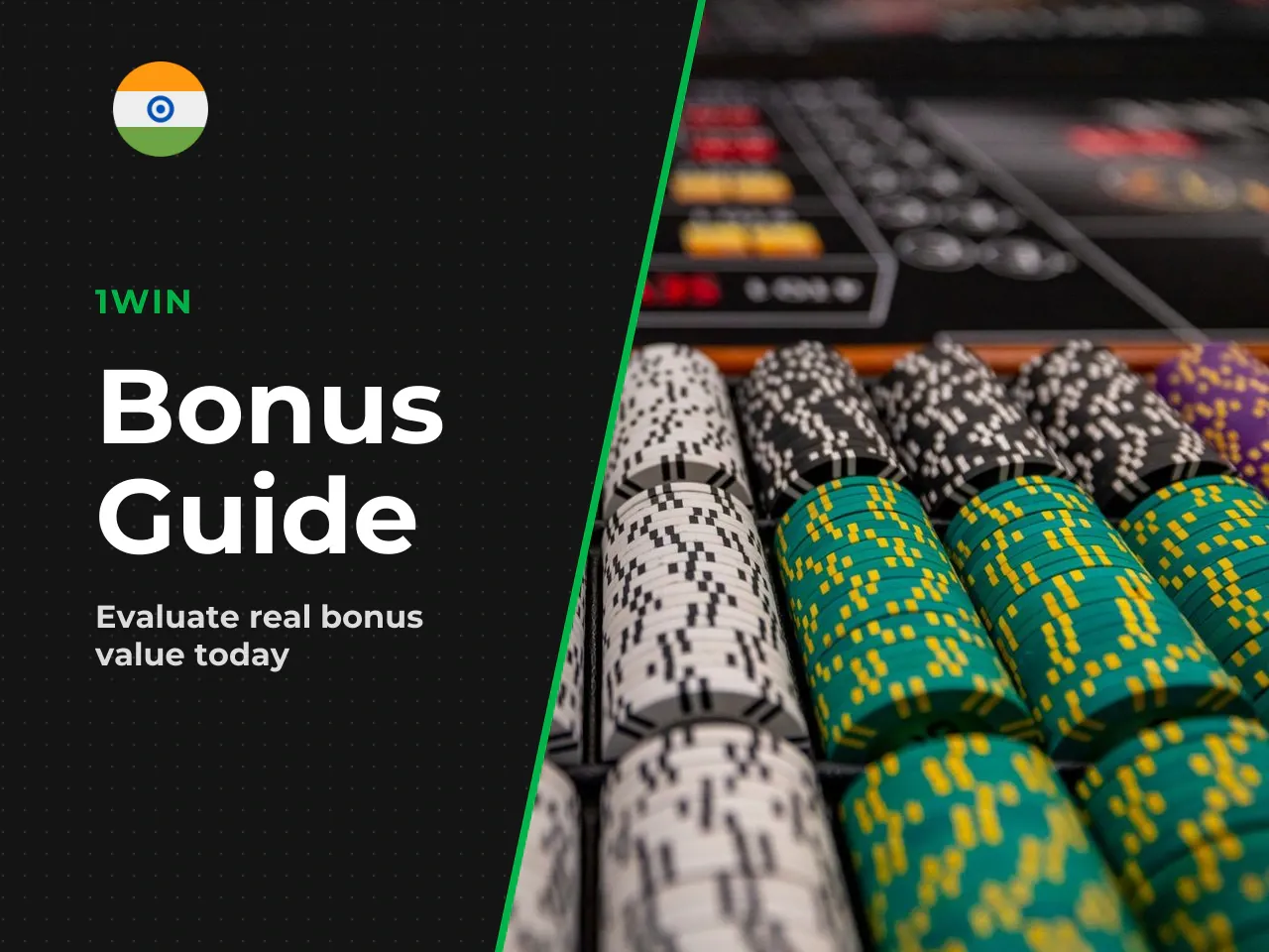 How to Evaluate the Real Value of an Offer. A "300% bonus up to 50,000 INR" sounds generous. But the real value depends on several factors that most promotional pages do not highlight: - **Wagering mu